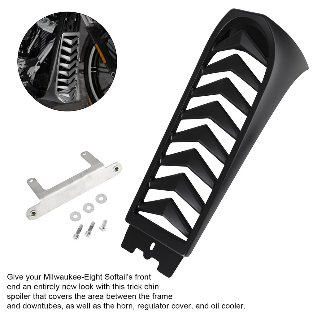 Front Chin Spoiler for Harley Softail Breakout Fat Bob (2018–2022) BLK