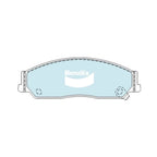 GCT Front Disc Brake Pad Set for Toyota Avalon (2003–2005)