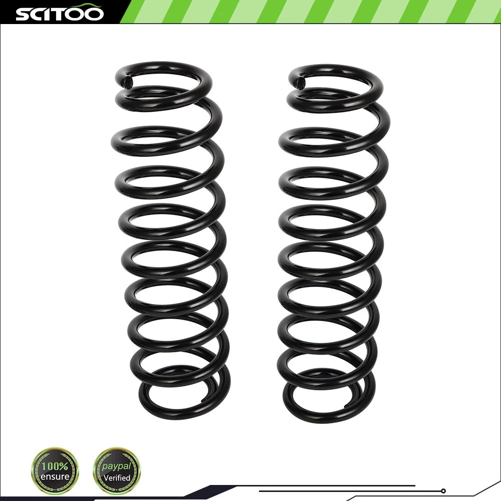 Set of 2 Rear Coil Springs for Jeep Patriot L4 2.0L 2.4L 4WD (2011–2017)