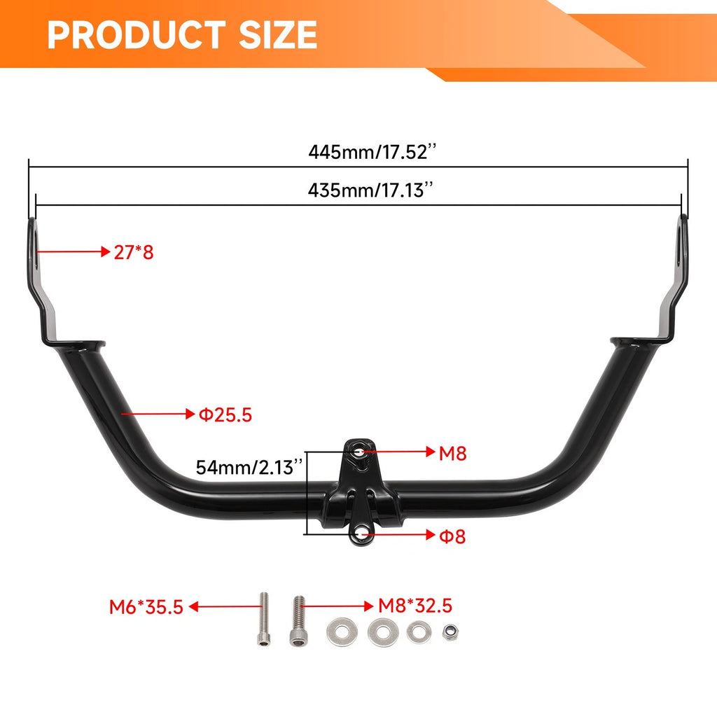 Fairing Support Bracket for Harley Touring Road Glide (2015–2024) Vivid Black