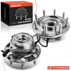 2X Wheel Hub & Bearing Assembly for Chevrolet Silverado 3500 HD (2007–2019)
