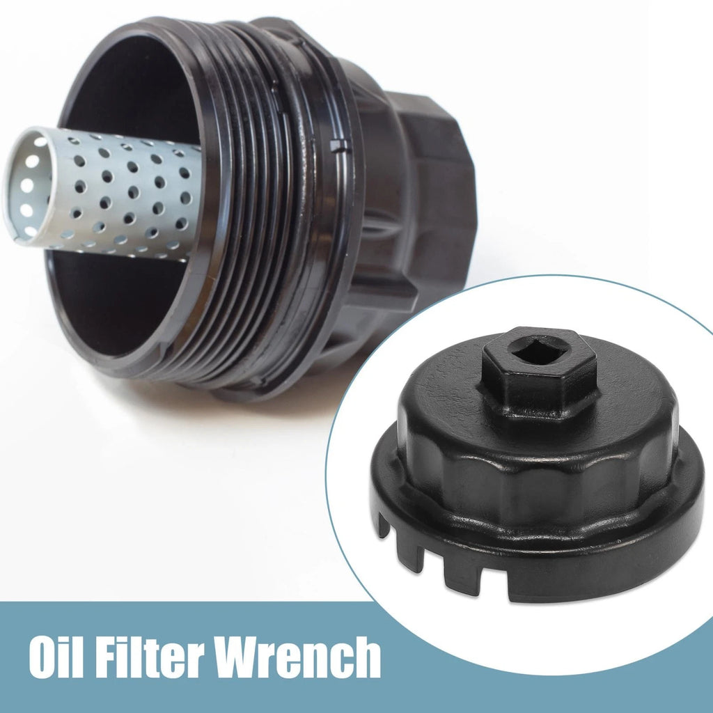 Oil Filter Wrench 14 Flutes 4 Slots 64.5mm for Toyota Camry 