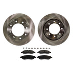 Disc Brake Rotor and Pad Kit for Ford F-250 Super Duty (2005–2007)