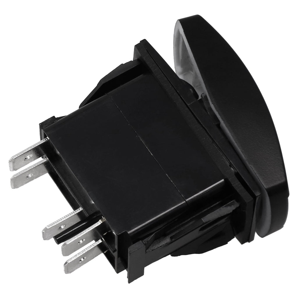 Rocker Switch for Car Interior Parts (ABS Black Blue LED)