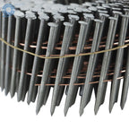 3600 Pack 15° Collated Wire Coil Full Round Head Siding Nails 2-1/4" x 0.092"