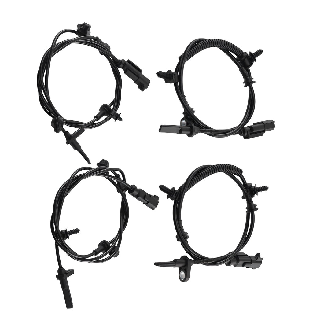 4Pcs ABS Wheel Speed Sensor for Ford Explorer 2013-2019 Rear Left Right 2ABS2860