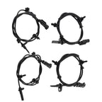 4Pcs ABS Wheel Speed Sensor for Ford Explorer 2013-2019 Rear Left Right 2ABS2860