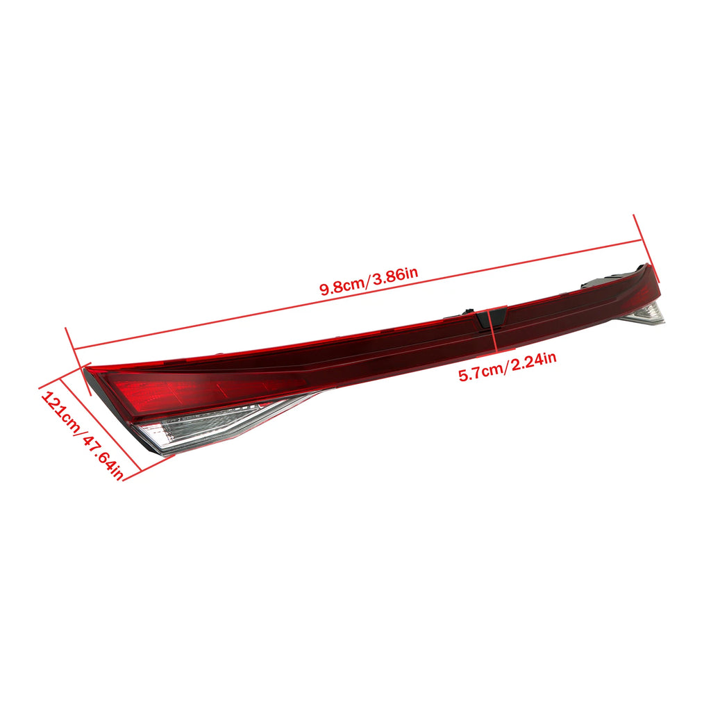 Center Rear Trunk Halogen Tail Light Chrome for Hyundai Elantra (2021–2023)