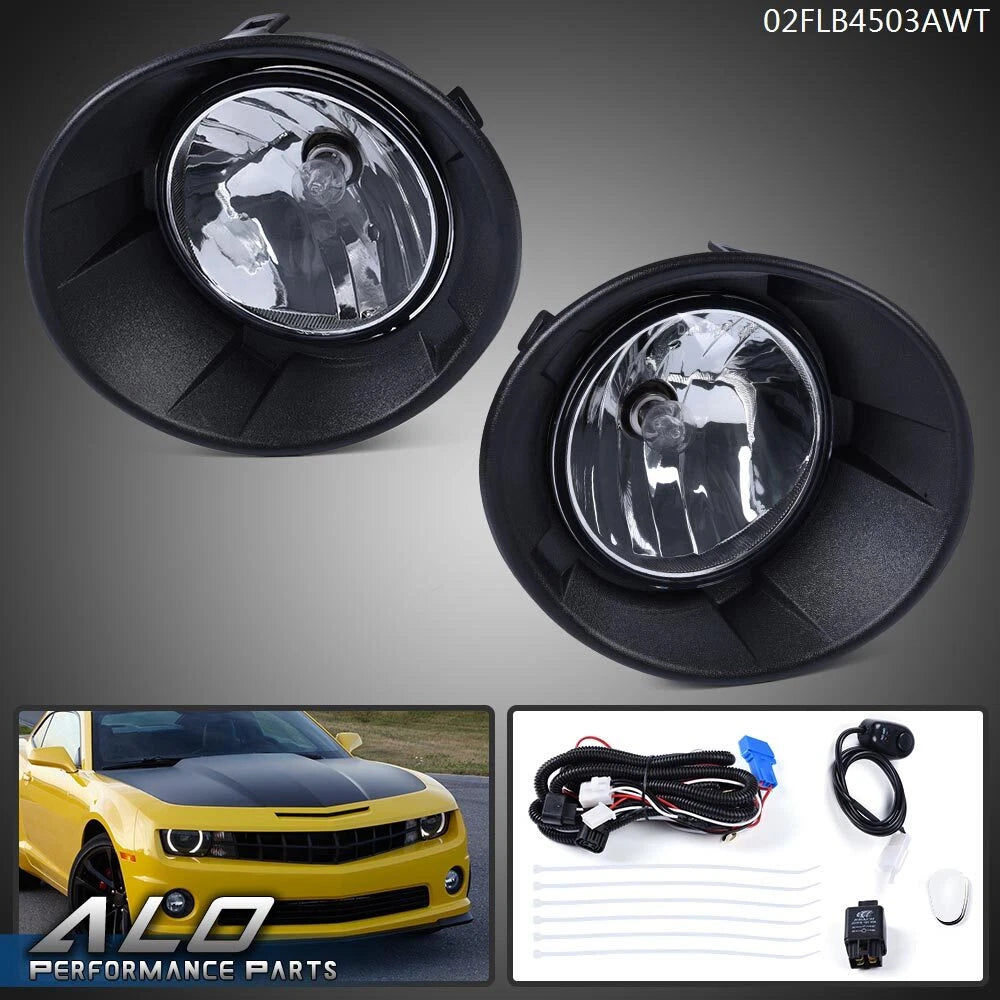 Fog Lights for Chevy Camaro (2010–2013) with Wiring and Switch Bezel Kit