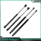 2 Tailgate Hatch + 2 Hood Lift Supports Gas Shocks for Dodge Magnum (2005–2010)