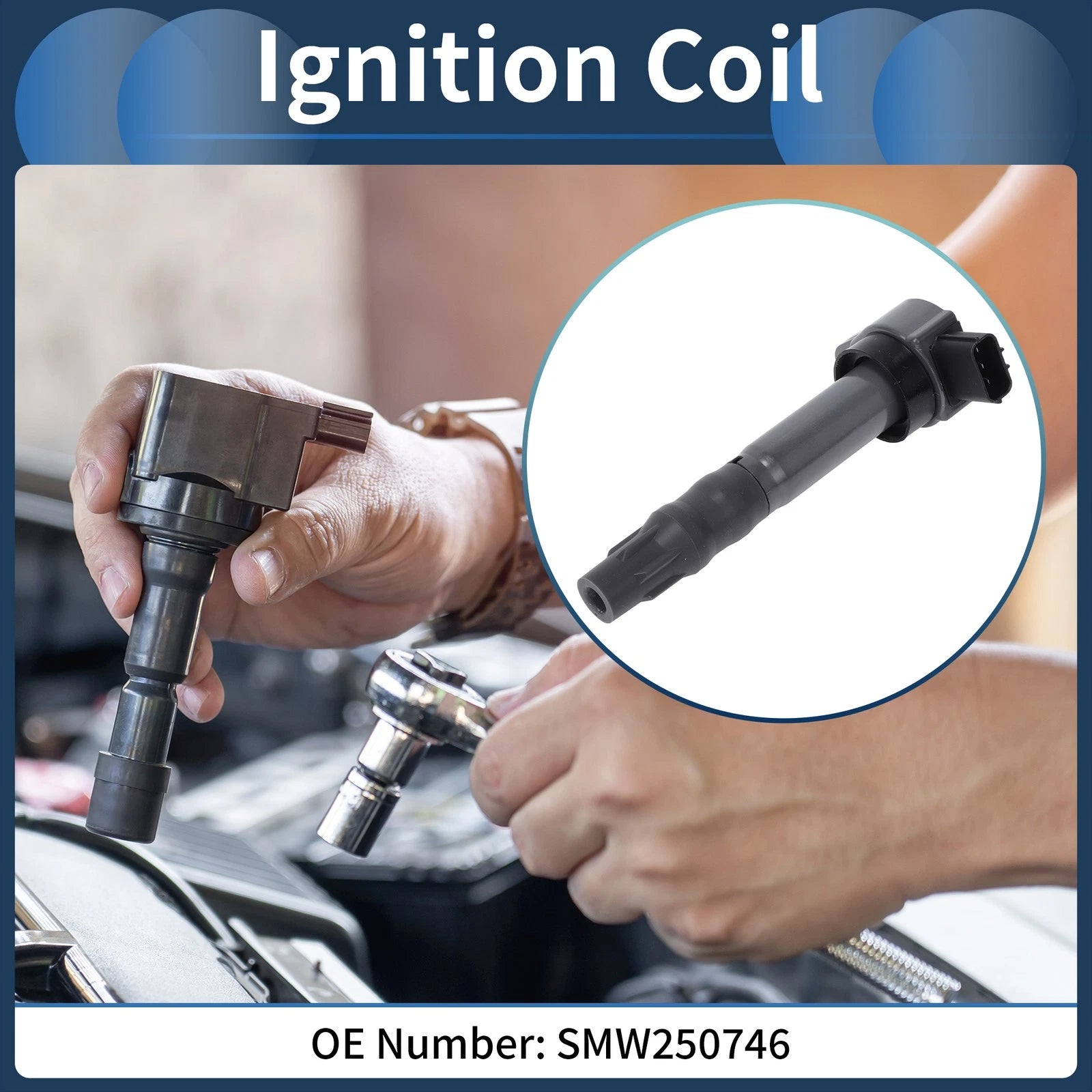 Ignition Coil Pack No.SMW250746 for Mitsubishi Galant (2004–2012)