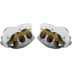 Front Brake Calipers + Sintered Pads for Can-Am Commander Defender HD (2011–2023)