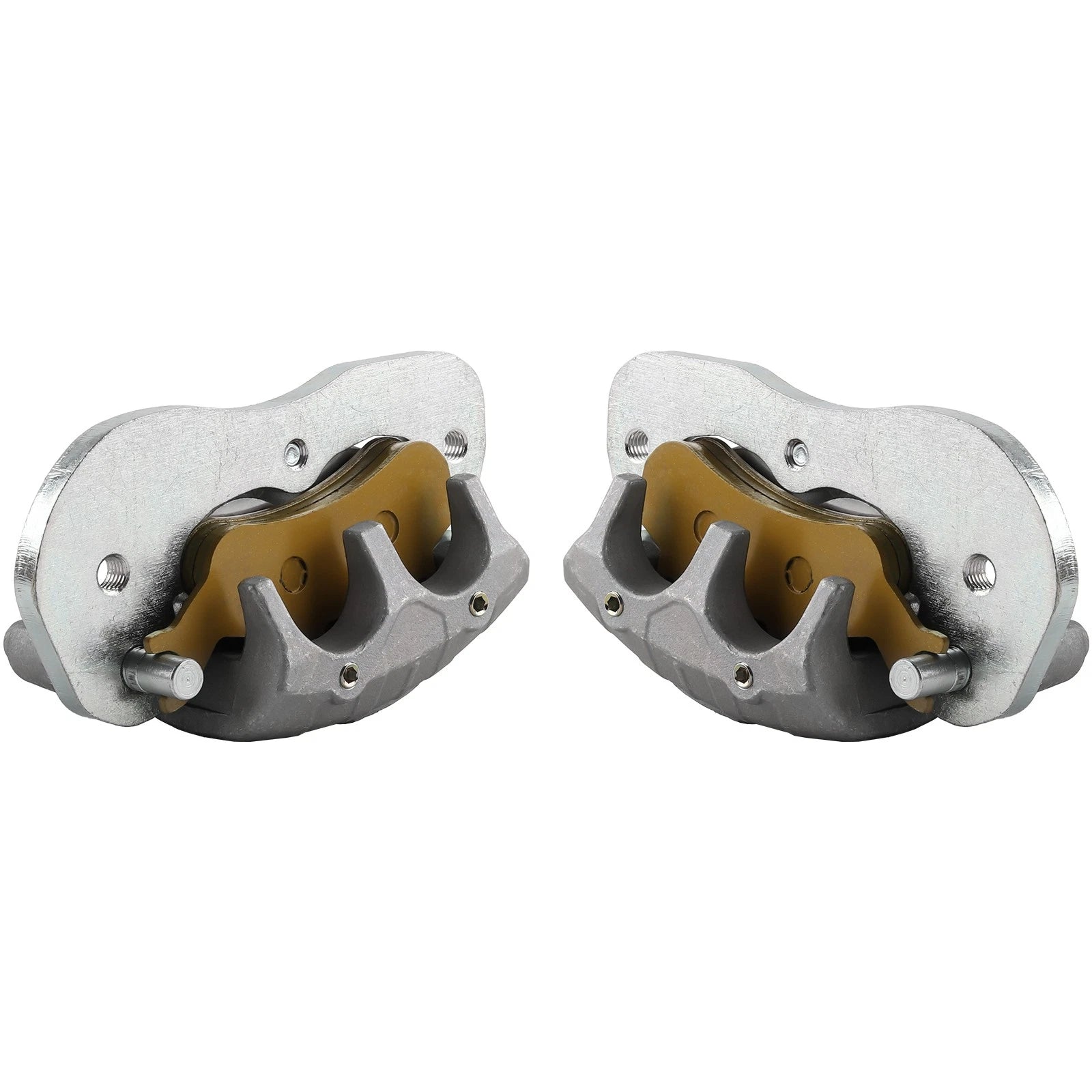 Front Brake Calipers + Sintered Pads for Can-Am Commander Defender HD (2011–2023)
