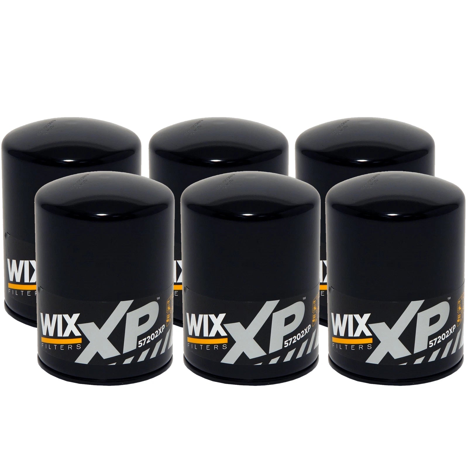 Set of 6 Wix XP Engine Oil Filters for Chevrolet GMC Hummer 6.6L TDI