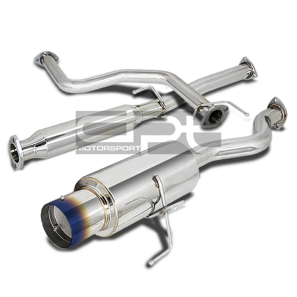 Stainless Catback Exhaust Muffler for Honda Civic EK/EK9 (1996–2000) 4.5" Tip