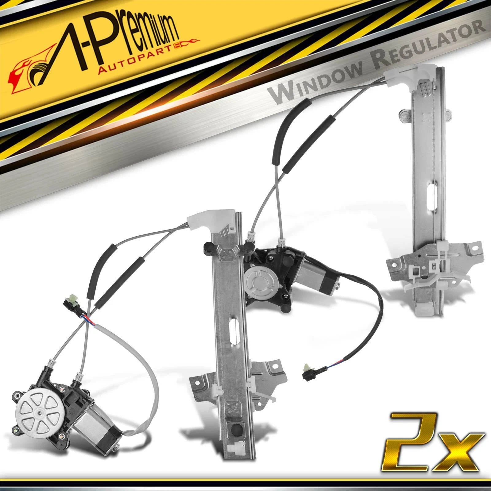 Rear Power Window Regulators with Motor for Kia Spectra (2000–2004)