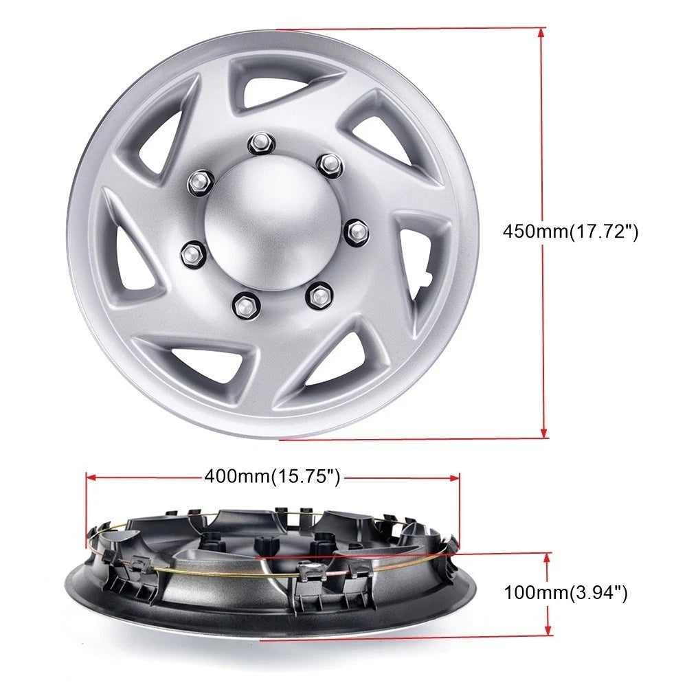 Set of 4 Chrome 16" Wheel Covers for E350 E450 Econoline Van