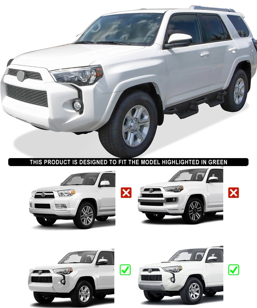 Stainless Steel Pocket Steps for Toyota 4Runner (2014-2024)