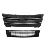 Chrome Front Upper & Lower Grille for Ford Explorer (2011-2015)