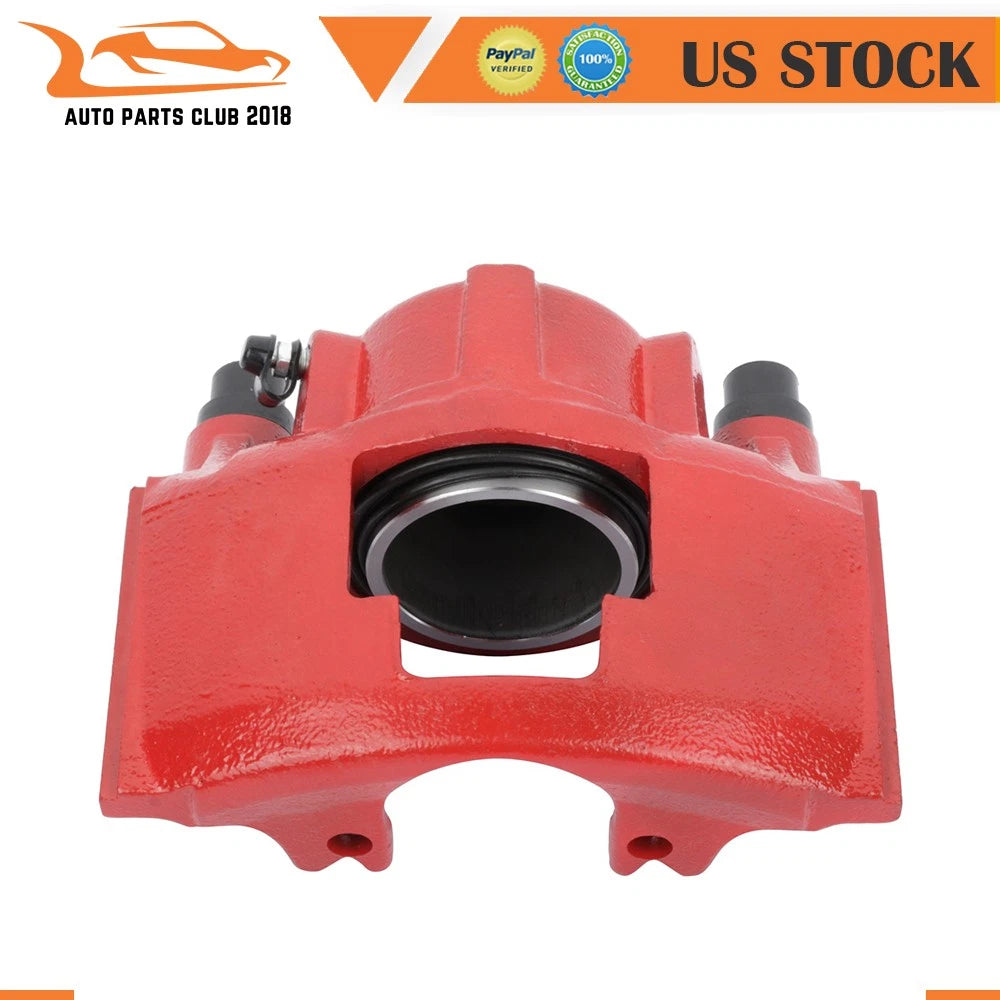Brake Calipers Left Red Assembly for Chevrolet Express 1500 2500 (1996–2002)