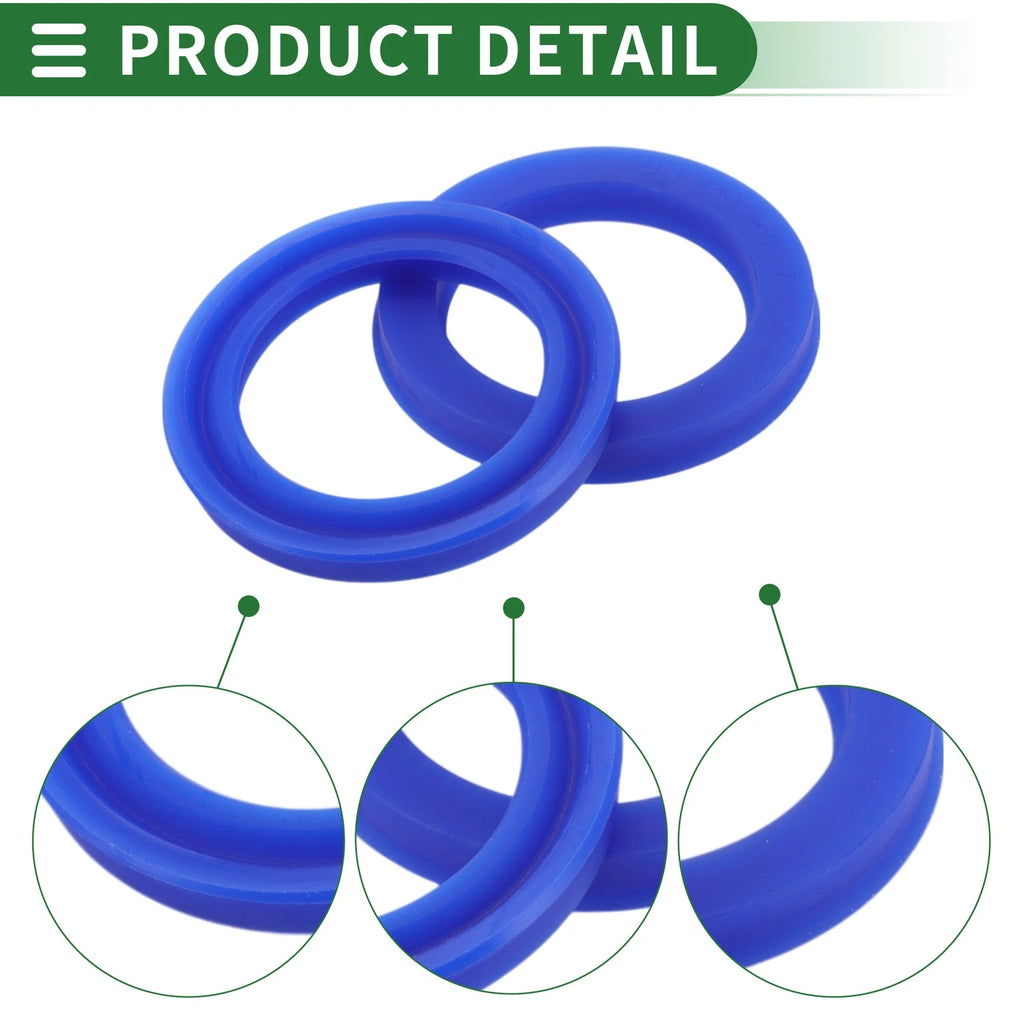 Set of 5 Oil Seal Rotary Shaft Seal 40x55x7mm High Pressure TPU