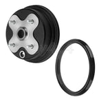 Brake Drum Hub & Dust Seal for Yamaha Kodiak 400, Big Bear 350 (1993–2006)