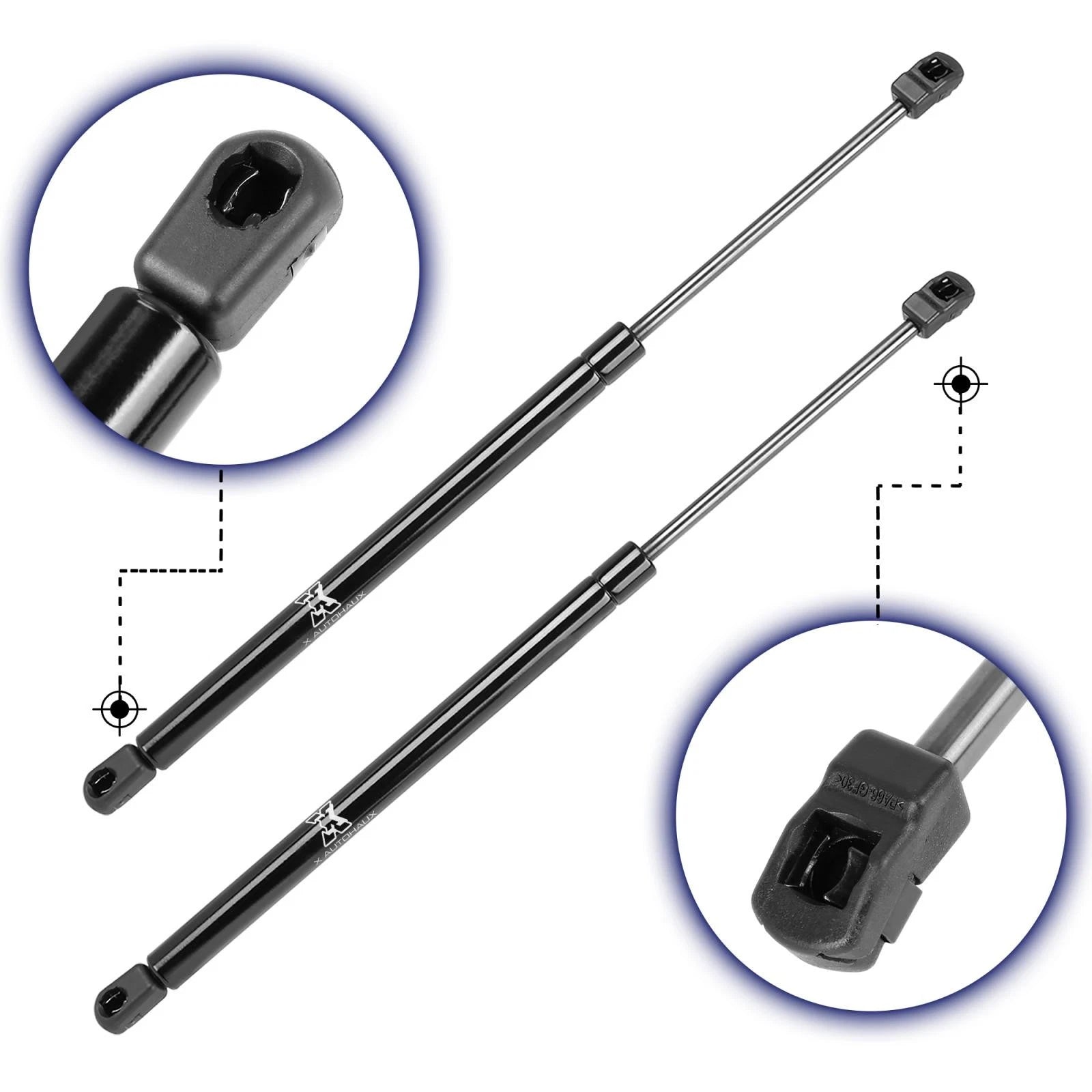 2X Front Hood Lift Supports Struts Gas Spring SG304029 for Ford F-250 (1999–2007)