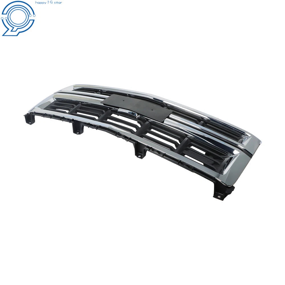Black Chrome Front Bumper Grille for Chevrolet Silverado 1500 (2014-2015)