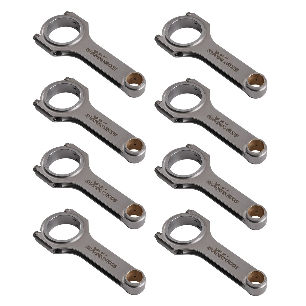 Forged Racing Connecting Rod Kit for GM 283/327 (6.000" H-Beam 4340 ARP 2000)