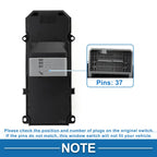 Front Right Power Window Switch for Honda Vezel (2014-2023)