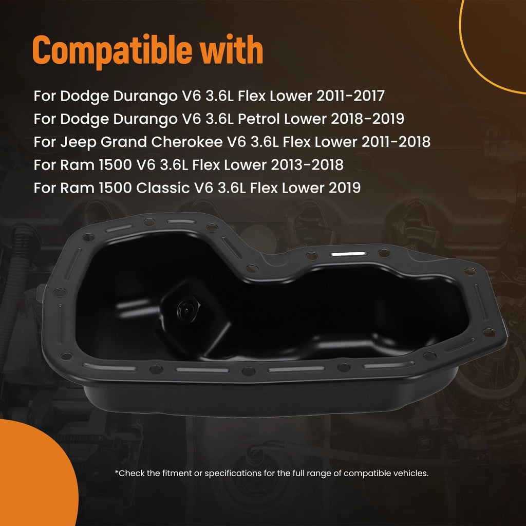 Lower Oil Pan Kit for Dodge Durango Ram 1500 3.6L V6 (2011–2019)