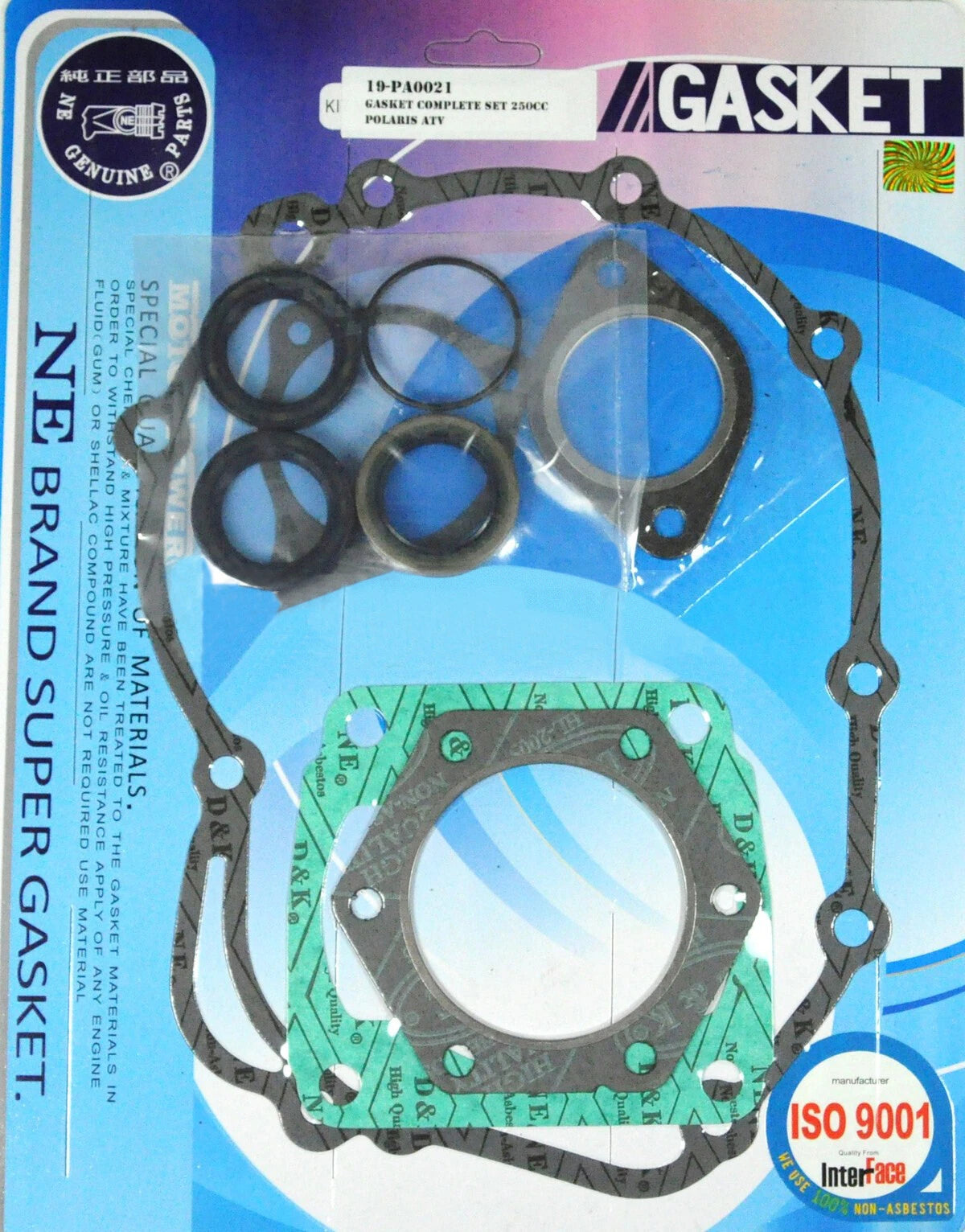Complete Engine Rebuild Gasket Kit for Polaris 250 Trail Blazer (1999–2000)
