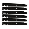 Set of 6 22-7/8" 5 Point Blades for AYP Replaces 403107