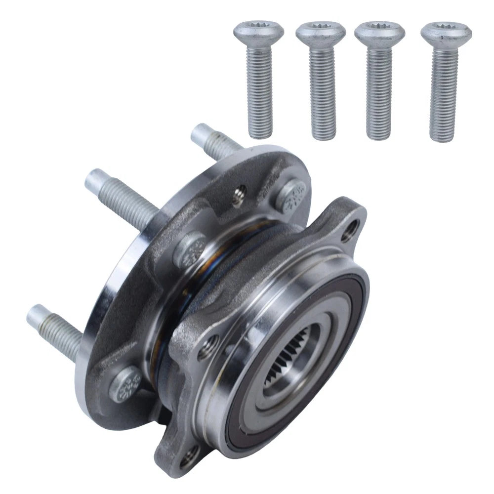 Set of 2 Wheel Bearing & Hub Assembly for Jaguar XF (2015–2020), XE (2017–2019)