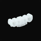 5pcs 50x16.5mm Plastic 4 Way Petrol Line Hose Retaining Clip for Volkswagen