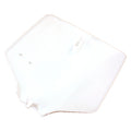 White Front Plastic Number Plate for KLX110 (2010–2023)