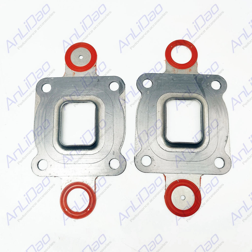 2Pcs Dry Joint Elbow Gasket for Mercury Mercruiser (27-864850A02, 18-0722)