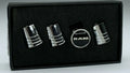 Valve Stem Caps Premium Chrome Tapered for Dodge Ram (2002–2024)