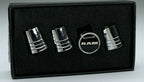 Valve Stem Caps Premium Chrome Tapered for Dodge Ram (2002–2024)