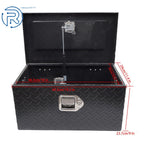 20" Aluminum Tool Box for Truck Trailer Pickup (Black)