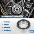 Set of 4 6003-2RS Deep Groove Ball Bearings for Various Models (17x35x10mm)