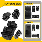 Set of 2 Window Switches for Chevy GMC (2007â2013)