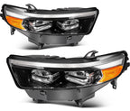 2X Full LED DRL Headlights for Ford Explorer (2020–2024)