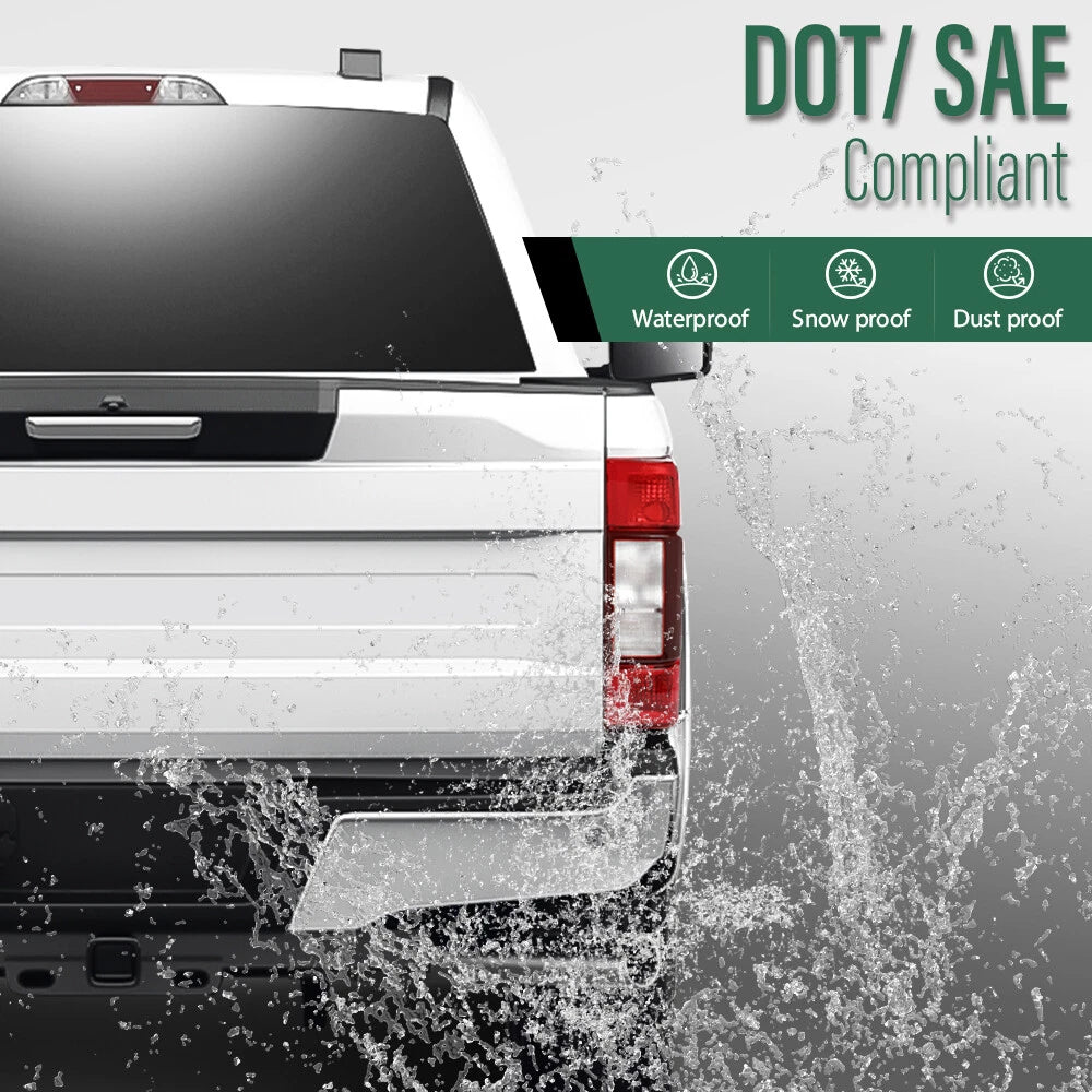 Tail Light Brake Lamp with Blind Spot for Ford F250 F350 Super Duty