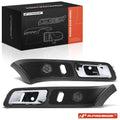 2X Front Black Chrome Interior Door Handle for Ford Explorer (2011–2015)