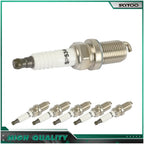6 Iridium Spark Plugs for Audi A4 Quattro 3.0L (2002–2006), Q5 3.2L (2009–2012)