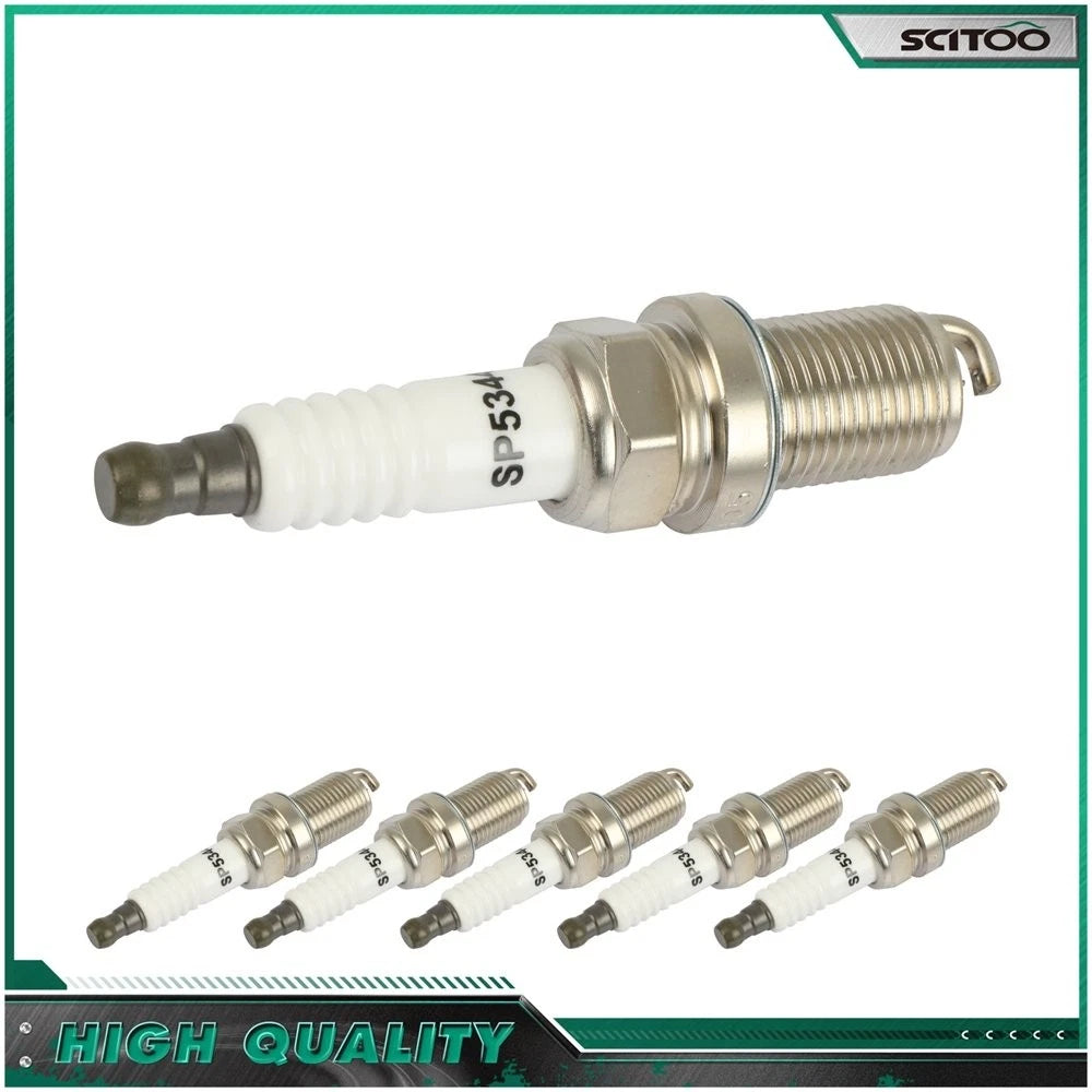 6 Iridium Spark Plugs for Audi A4 Quattro 3.0L (2002–2006), Q5 3.2L (2009–2012)
