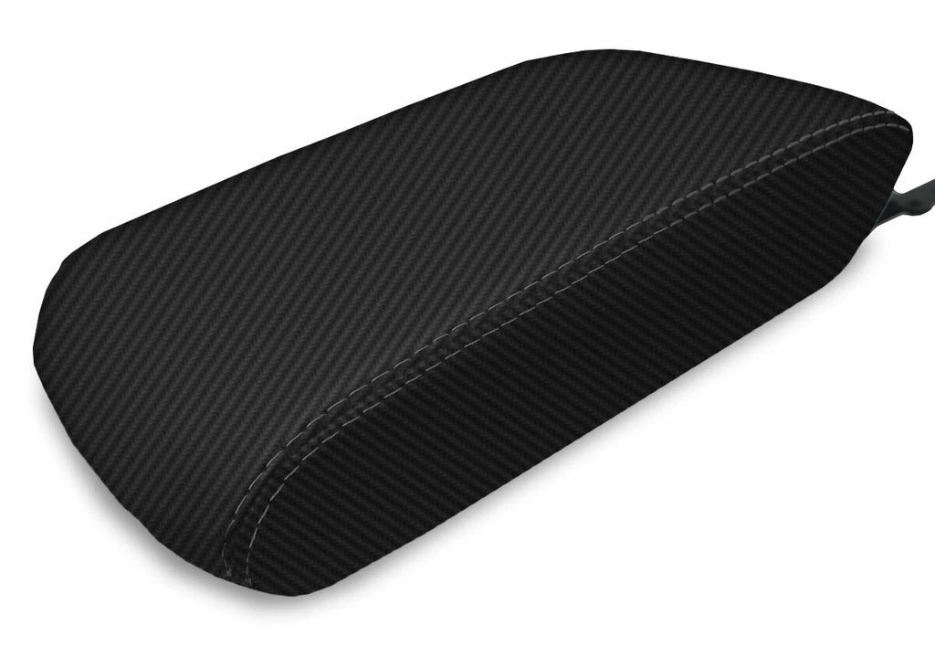 Carbon Fiber Console Lid Armrest Cover for Toyota 4Runner (2010–2019)