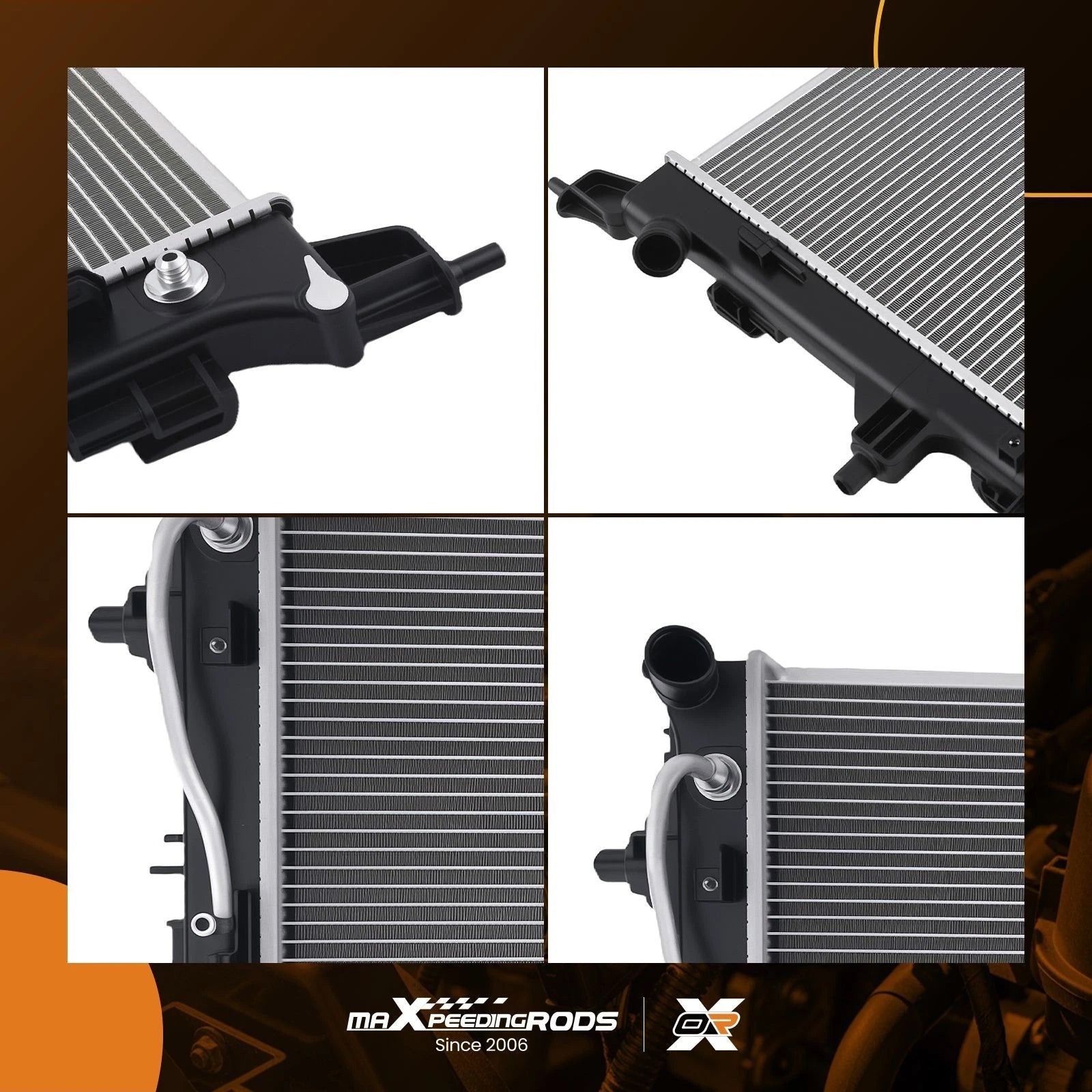 Aluminum Radiator for Hyundai Kona 1.6L 2.0L (2022–2023)