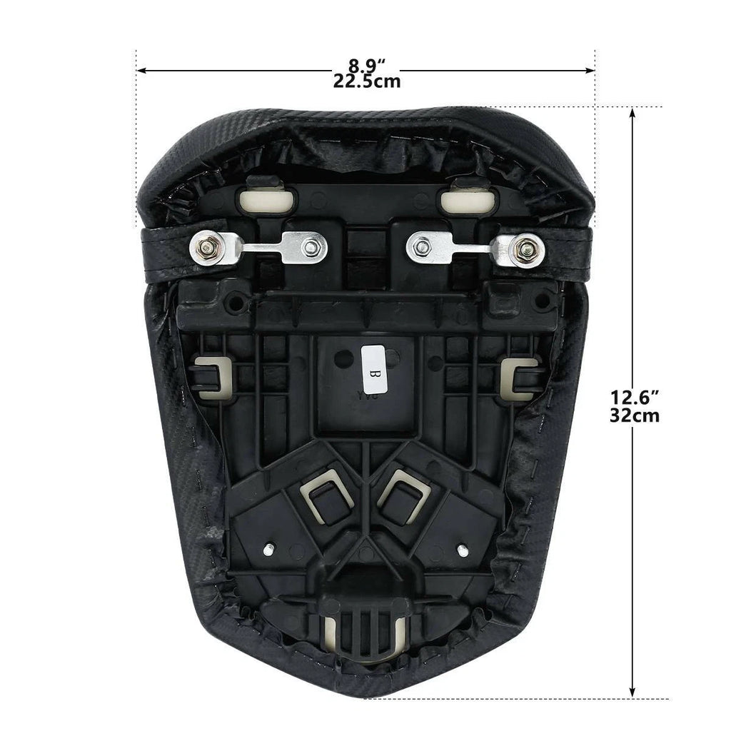 Black Cushion Passenger Seat for Yamaha YZF-R1 (2004–2006)